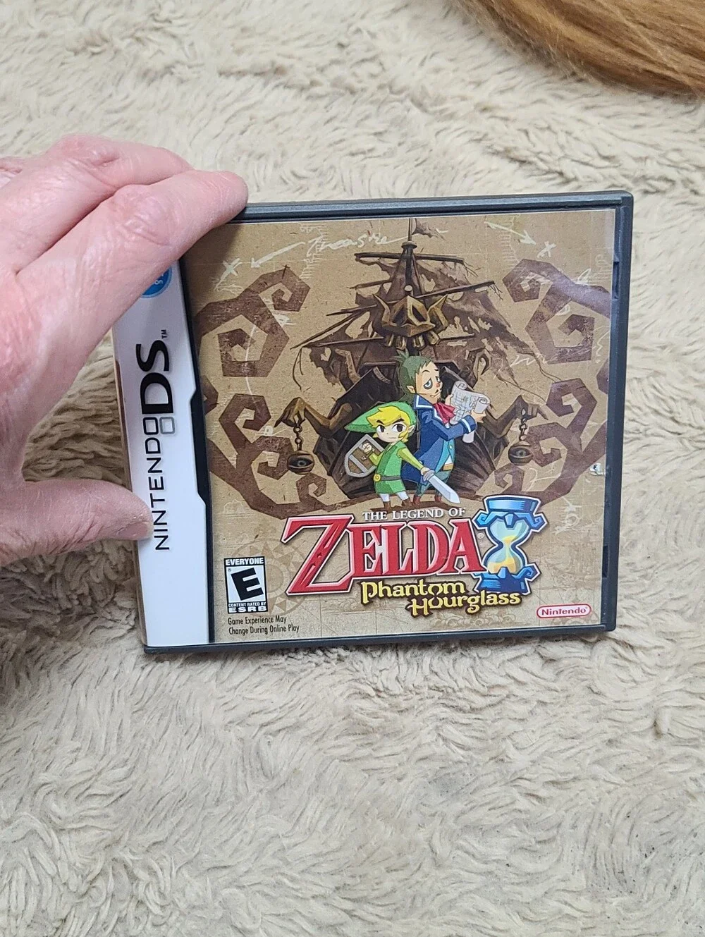 Nintendo The Legend of Zelda: Phantom Hourglass, Case, Manual And Inserts ONLY